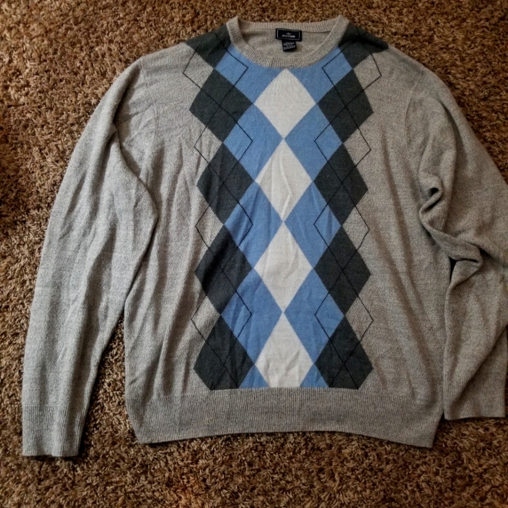 Dockers Argyle Accent Sweater
